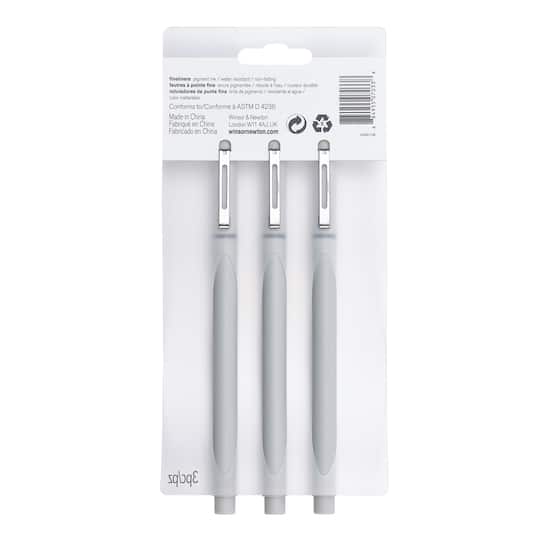 Winsor & Newton® 3 Cool Grey Fineliner Set